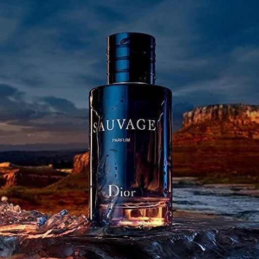Dior Sauvage Parfum Spray for Men 3.4 oz / 100ml Long-Lasting Luxury Designer Fragrance - Brand New | Arcano Luxury