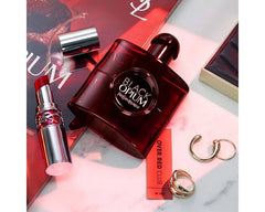 Yves Saint Laurent Black Opium Over Red Eau de Parfum 3.4 fl oz (100 ml) Women’s Cherry Vanilla Coffee Fragrance – Limited Edition