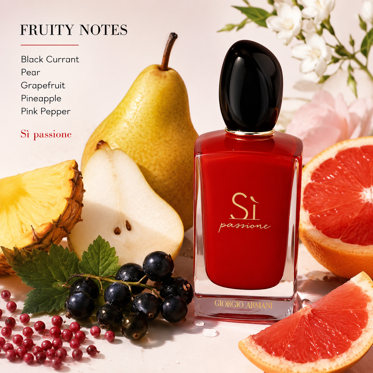 Giorgio Armani Sì Passione Eau de Parfum (EDP) Spray for Women 3.4 oz / 100ml