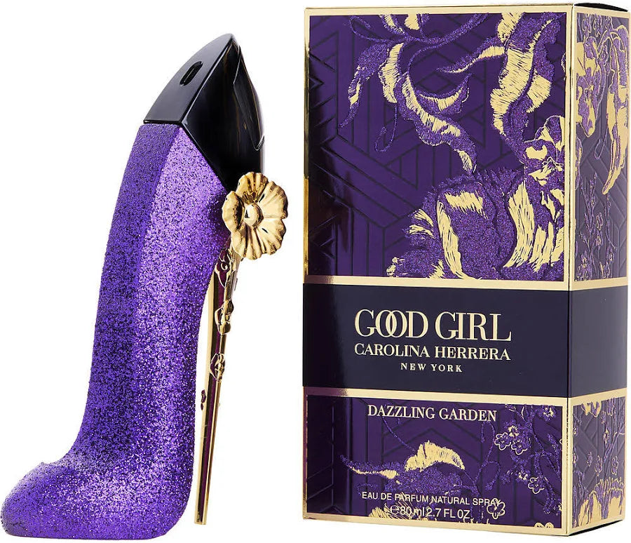 Carolina Herrera Good Girl Dazzling Garden Eau de Parfum for Women 2.7 oz / 80ml – Floral Sweet Long-Lasting Designer Fragrance