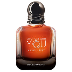 Emporio Armani Stronger With You Absolutely Parfum for Men 3.4 oz / 100ml – Warm Spicy Vanilla Long-Lasting Luxury Designer Fragrance