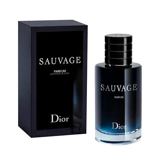 Dior Sauvage Parfum Spray for Men 3.4 oz / 100ml Long-Lasting Luxury Designer Fragrance - Brand New | Arcano Luxury