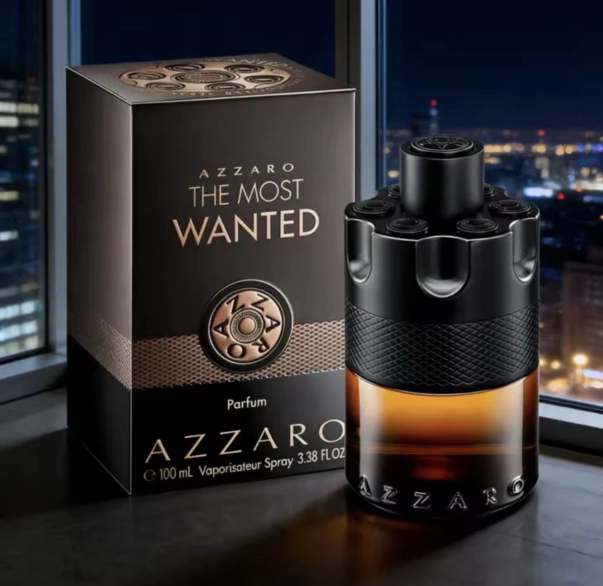 Azzaro The Most Wanted Eau de Parfum Intense 3.3 oz Men’s Cologne – Long Lasting Spicy Woody Fragrance