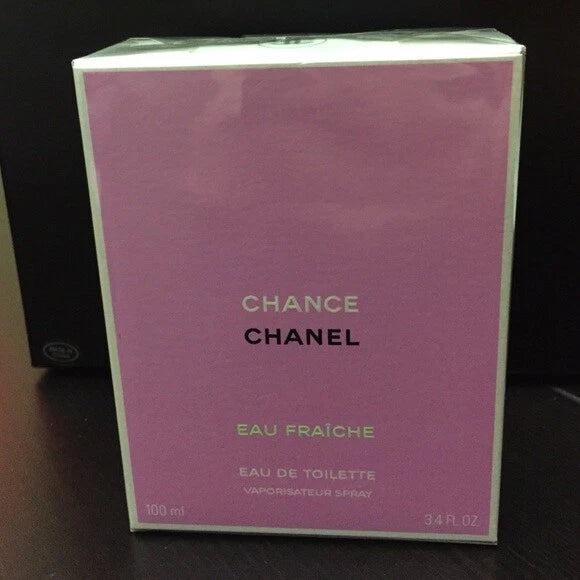 Chanel Chance Eau Fraîche Eau de Toilette for Women 3.4 oz / 100ml – Fresh Citrus Floral Long-Lasting Luxury Fragrance