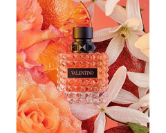 Valentino Donna Born In Roma Coral Fantasy Eau de Parfum for Women 3.4 oz / 100ml – Fruity Floral Long-Lasting Luxury Designer Fragrance