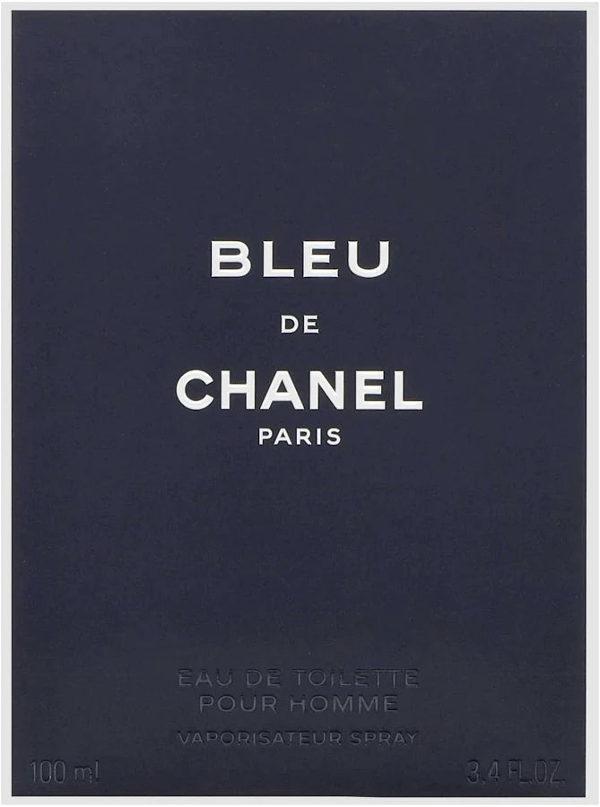 Chanel Bleu de Chanel Eau de Parfum for Men 3.4 oz / 100ml – Fresh Woody Aromatic Long-Lasting Luxury Fragrance