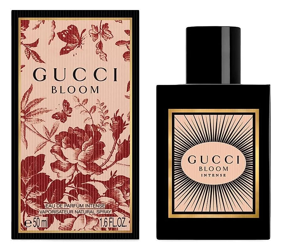 Gucci Bloom Intense Eau de Parfum for Women 1.6 fl oz / 50ml – Rich Floral Long-Lasting Luxury Designer Fragrance Spray
