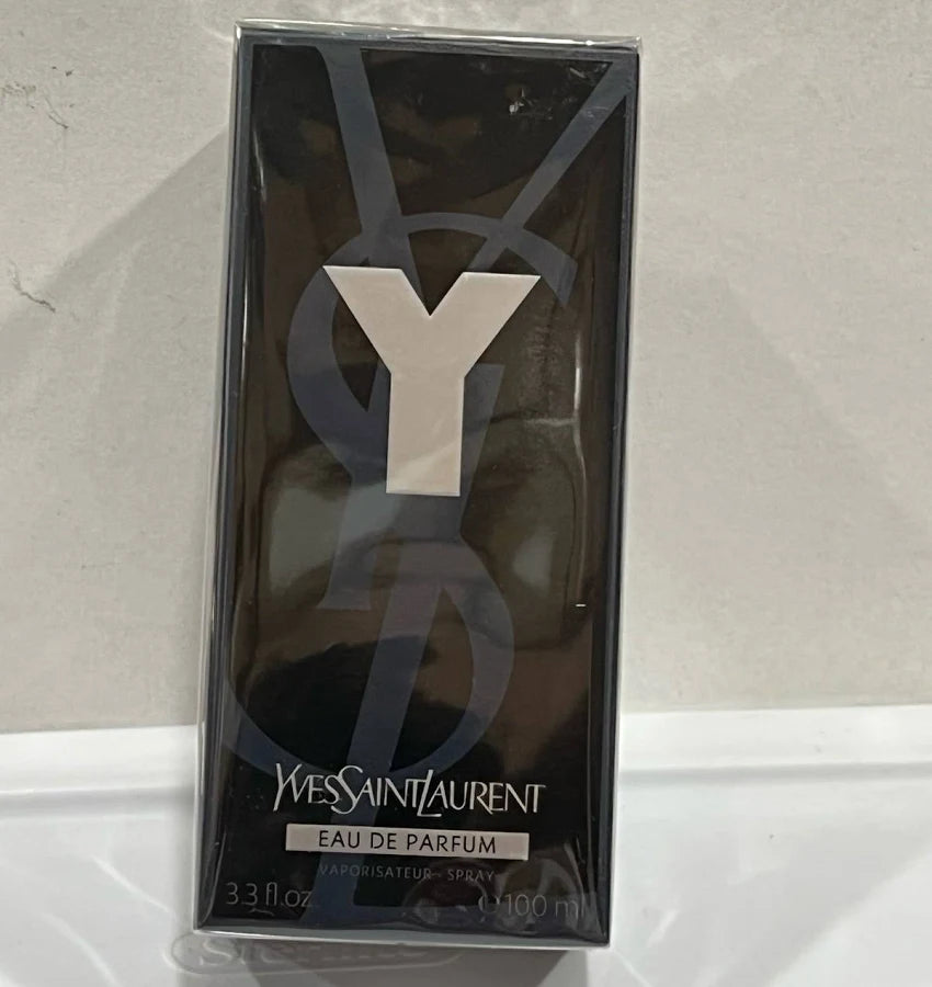 Yves Saint Laurent Y Eau de Parfum for Men 3.4 oz / 100ml – Fresh Aromatic Woody Long-Lasting Designer Fragrance