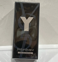 Yves Saint Laurent Y Eau de Parfum for Men 3.4 oz / 100ml – Fresh Aromatic Woody Long-Lasting Designer Fragrance