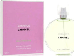 Chanel Chance Eau Fraîche Eau de Toilette for Women 3.4 oz / 100ml – Fresh Citrus Floral Long-Lasting Luxury Fragrance
