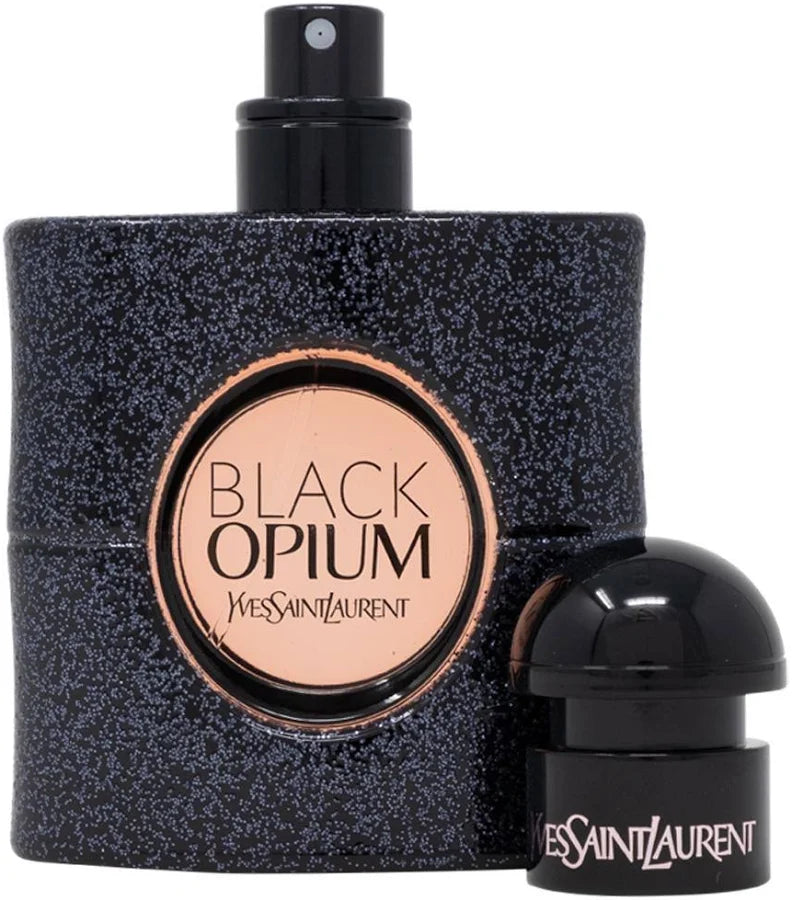 Yves Saint Laurent Black Opium Eau de Parfum for Women 3.0 oz / 90ml – Sweet Coffee Vanilla Long-Lasting Designer Fragrance