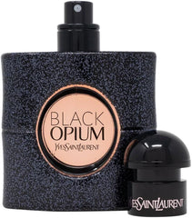 Yves Saint Laurent Black Opium Eau de Parfum for Women 3.0 oz / 90ml – Sweet Coffee Vanilla Long-Lasting Designer Fragrance